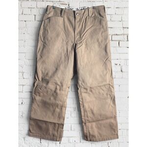 Ben Davis 695 Original Work Pants Khaki Tan Mens 34 Workwear Streetwear Skater